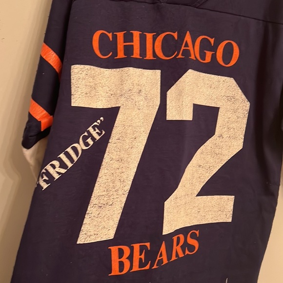 Vintage NFL brand Chicago Bears “The Fridge” William Perry #72 small - Picture 2 of 9